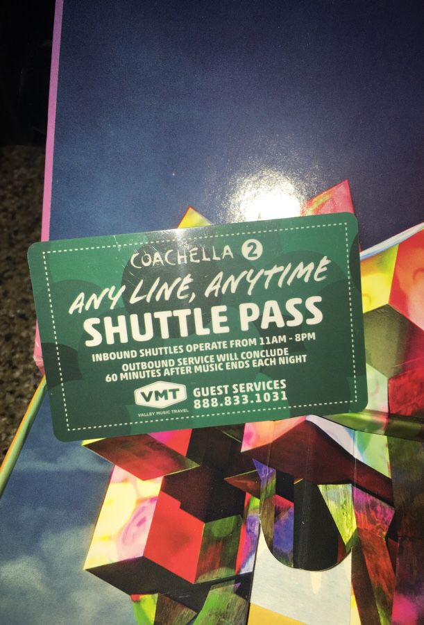 Coachella Weekend 2 Shuttle Passes (2)