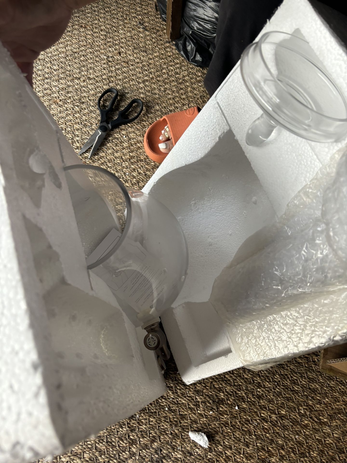 Princess House Glass Infusion Beverage Dispenser