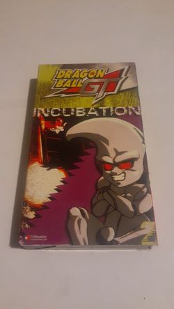 Dragon Ball GT Incubation VHS movie tape
