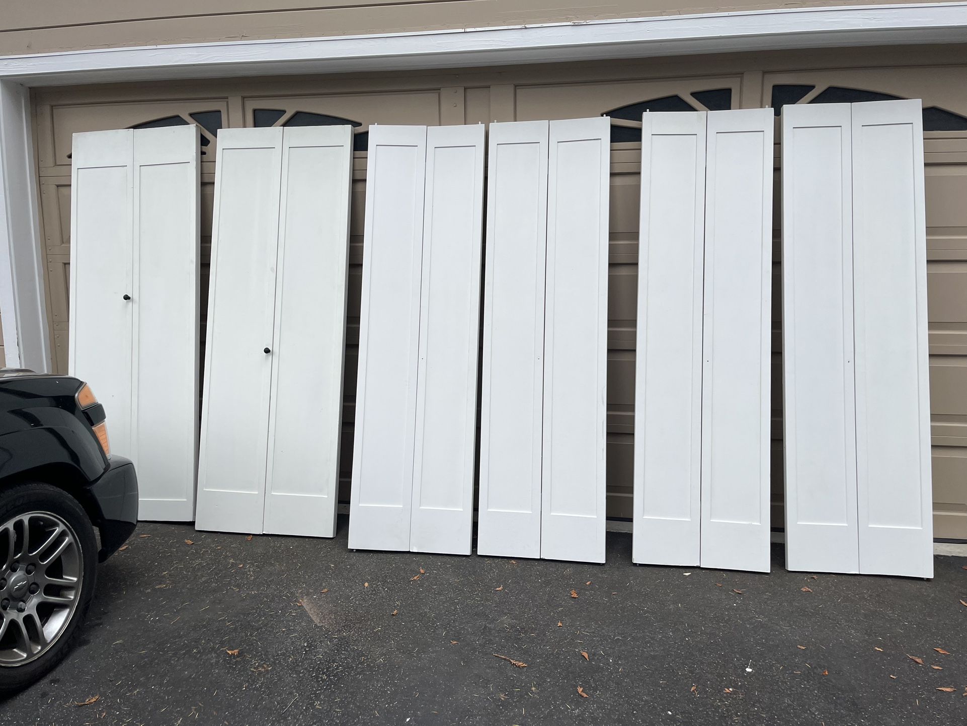 White Bifold Doors