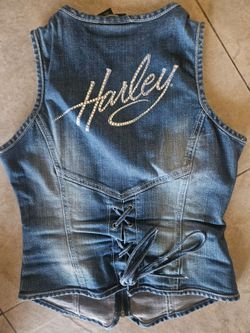 Harley-Davidson blue denim SIZE SMALL⁸