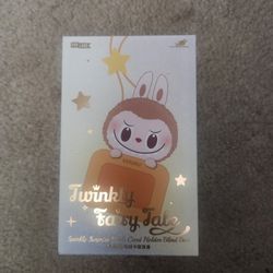 AUTHENTIC Popland Exclusive Labubu Twinkly Fairy Tale Card Holder Blind Box