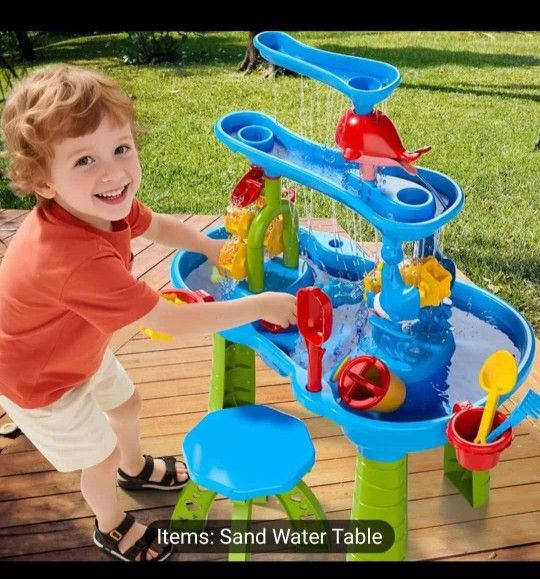 Brand new in box 📦 Water Table Sand Table With Stool 💦🏖