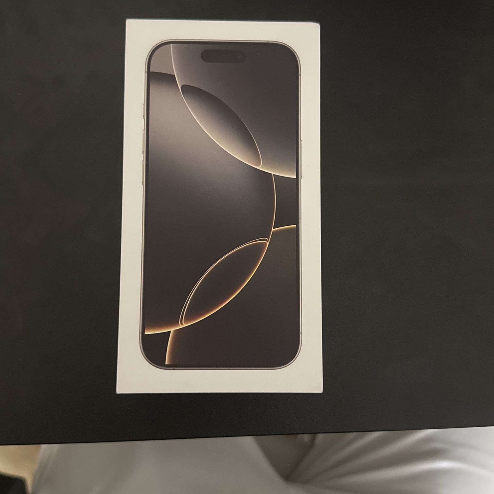 unopened iPhone 16 Pro Natural Titanium 128 GB, service carrier, AT&T