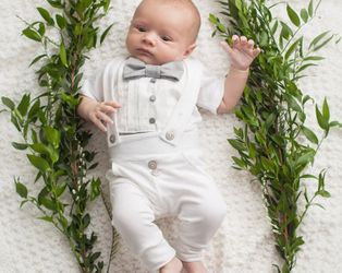 Baby boy blessing/christening/wedding outfit