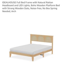 Full size bed + frame
