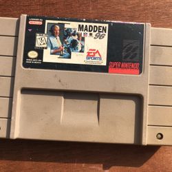 Madden NFL 96 Super Nintendo Entertainment System