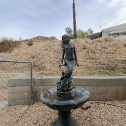Bronze Mermaid Statue