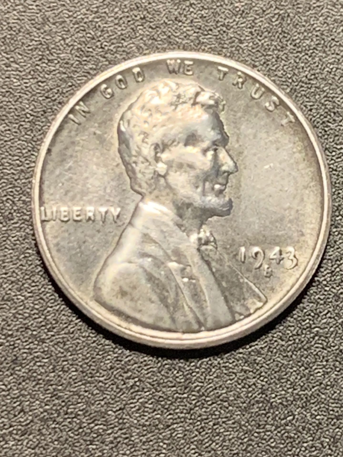 1943-S Steel Lincoln penny World War II era