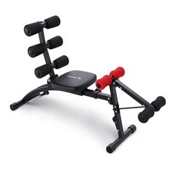 MERACH Ab Machine, Multi-Functional Adjustable Ab Trainer, Ab Workout Bench for Home Gym, Sit Up Machine for Abdominal, Exercise Chair for Full Body W