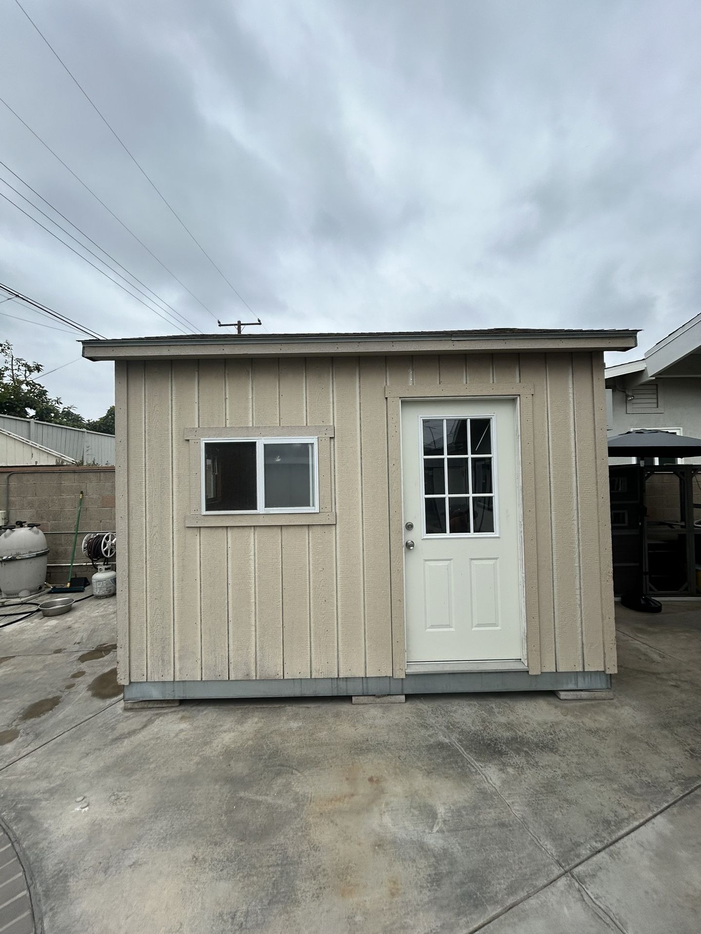 Tuff Shed – 12’x10’x11’ – $500 (Buyer Must Disassemble & Haul)
