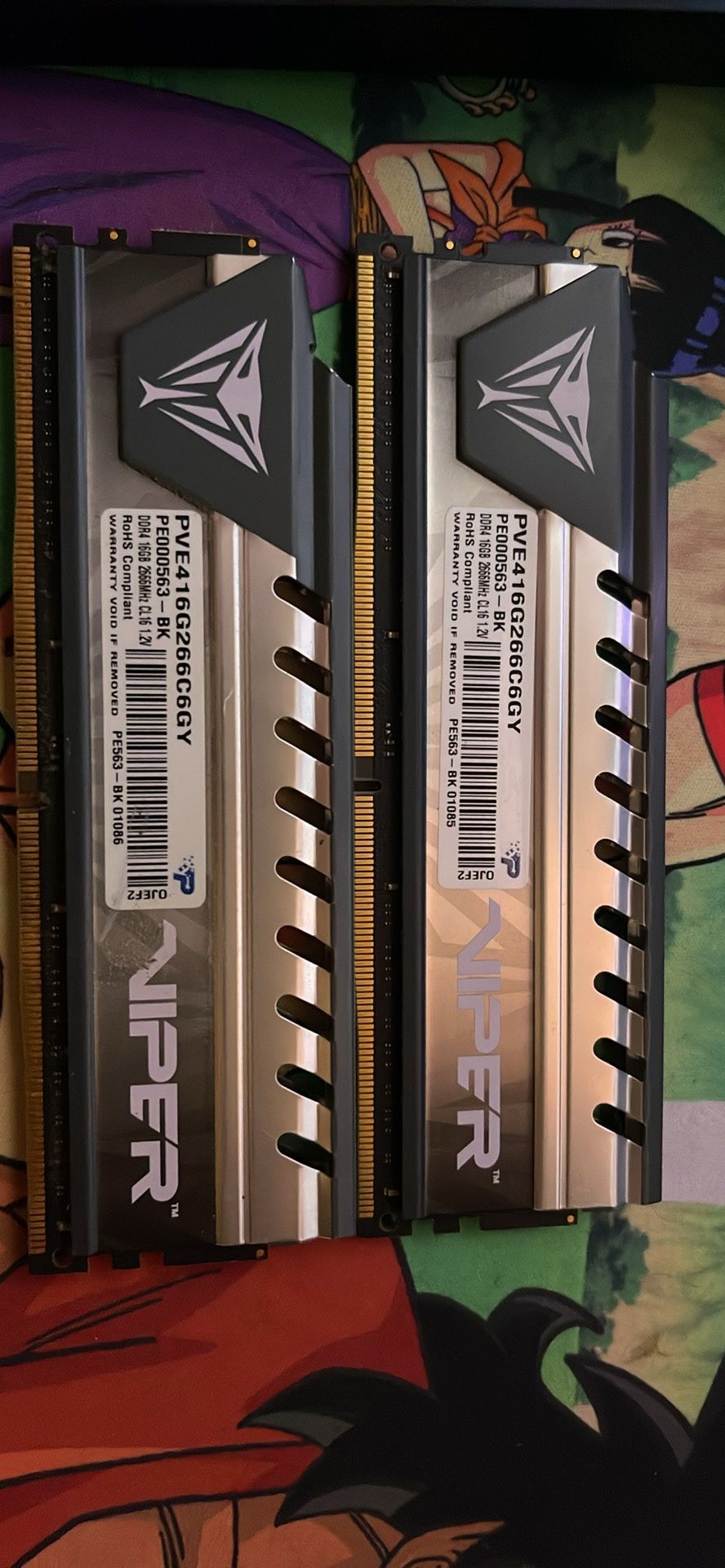 Viper 32gb ddr4 2666mhz 2x16gb