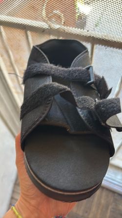 Left foot medical boot!