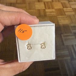 Tous 18k gold earrings New