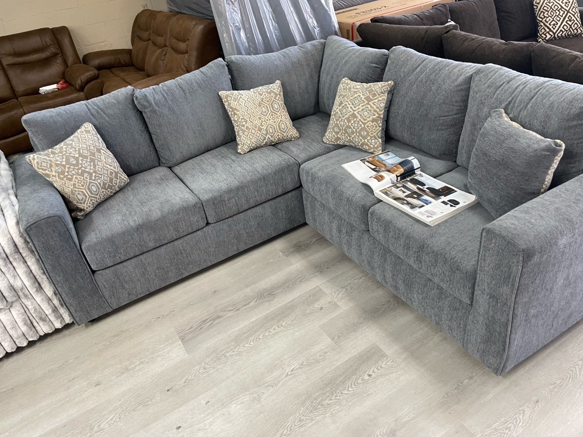 GRAY SECTIONAL