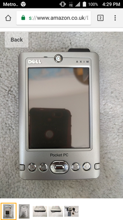 Dell pocket pc