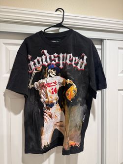 Godspeed Skeleton Baseball Graphic T-Shirt