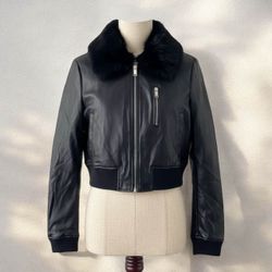 Small Forever21 leather jacket