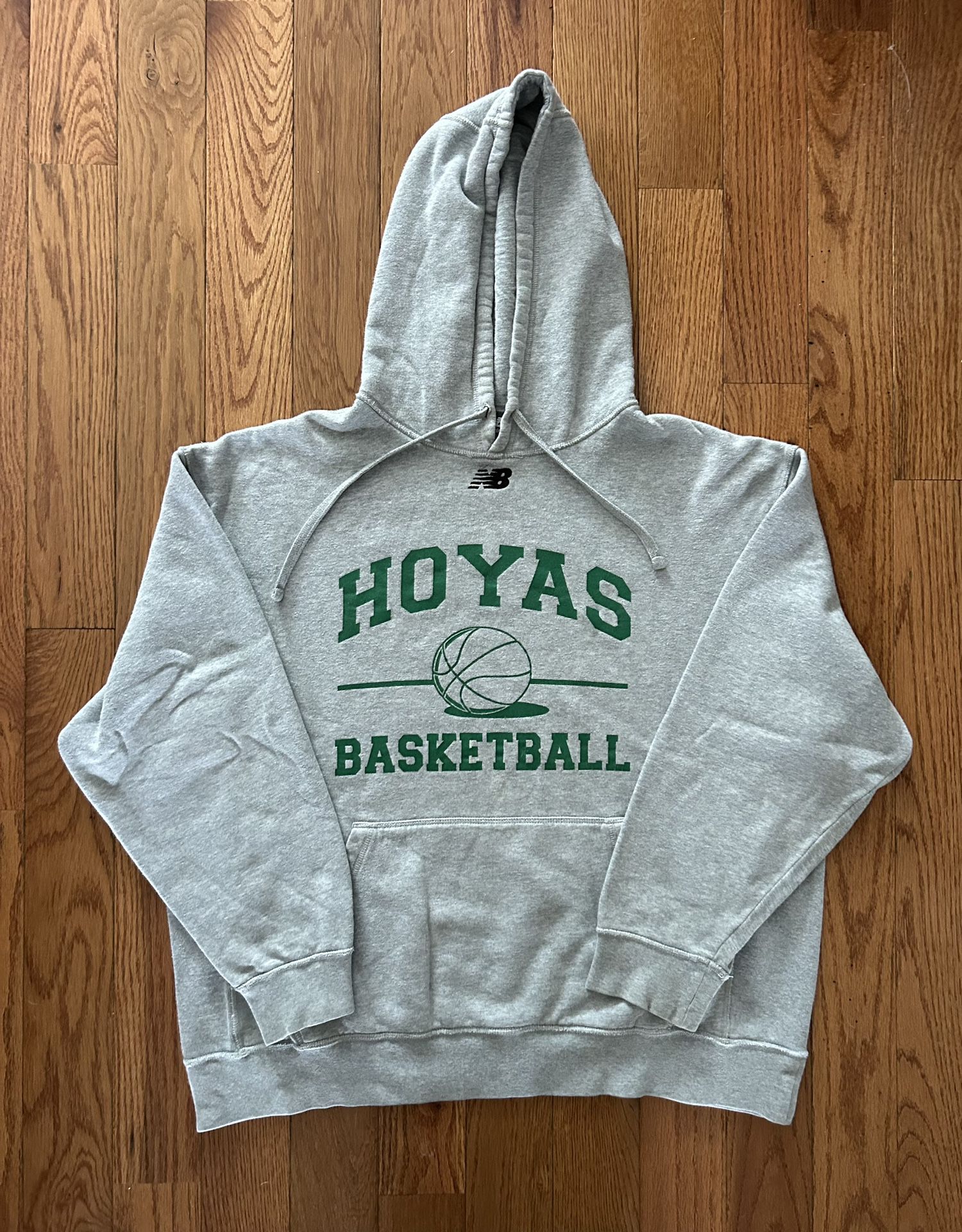 Hoyas Basketball New Balance Hoodie Size Medium