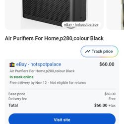 Air Purifier P280 - $80 VALUE