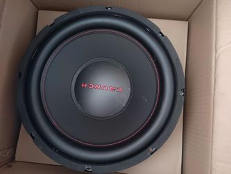 2 crunch  subwoofer