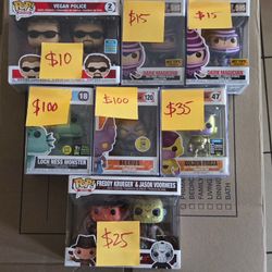Funko Pops Price as Marked