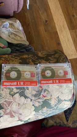 Maxell UR cassette set obo