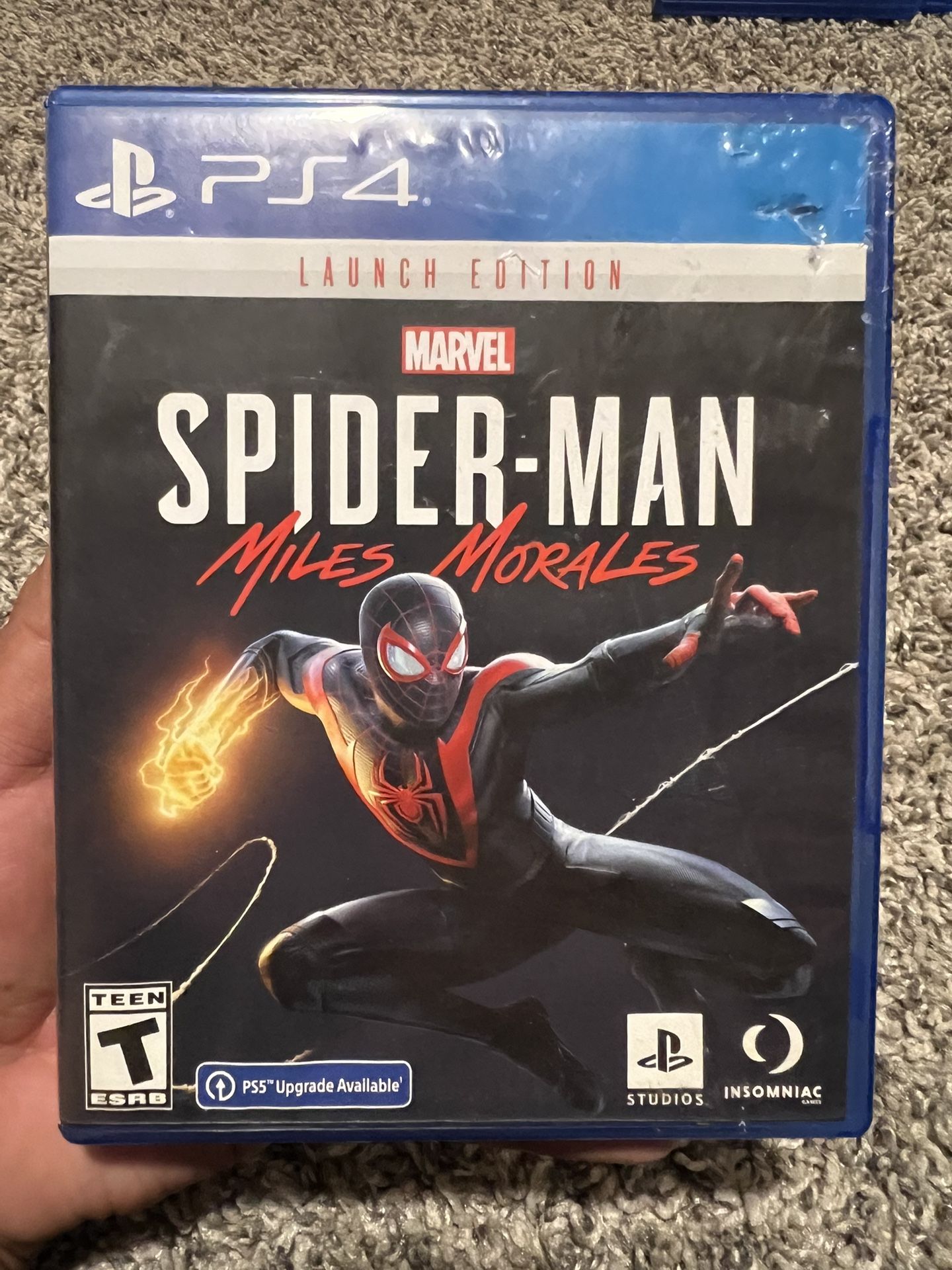 PS4/ps5 Games ( Spider Man Miles Morales)