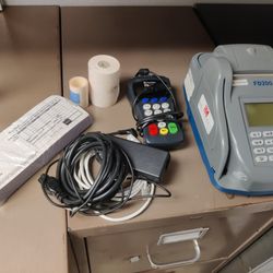 First Data Credit Card Terminal and Pin Pad