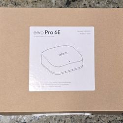 EERO PRO 6E Wi-Fi Mesh  Router Model # S010001