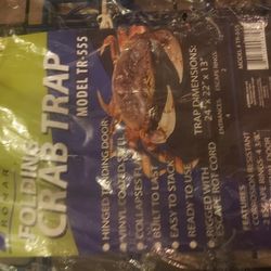 New Promar TR-555 Folding Crab Trap