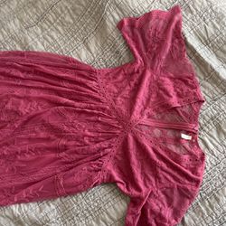 Pink Blush Maternity Dress Size Large