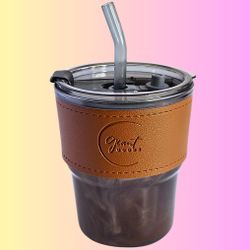 13oz Smoked Java Glass Tumbler