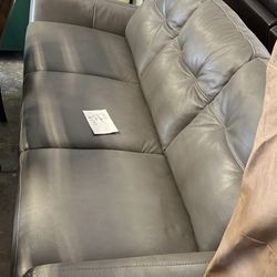 Mills Leather Sofa