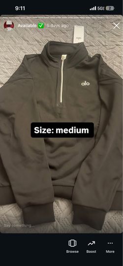 Alo quarter zip