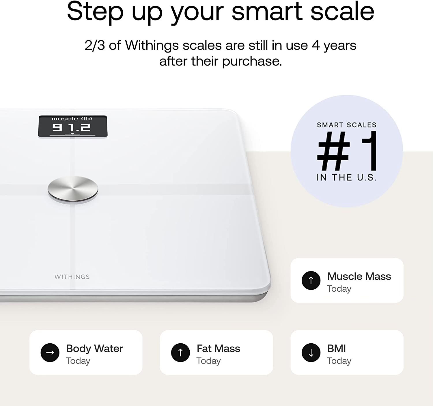 Enjoy a $30 discount with the Withings Body+ Smart Scale deal this