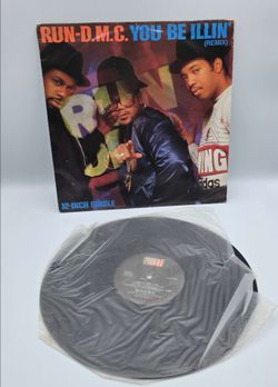 Run-D.M.C. You Be Illin’ Remix 12” Vinyl 1986 Profile PRO-7119 Hip Hop