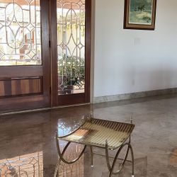 RARE Brass Bench // LI PUMA FIRENZE