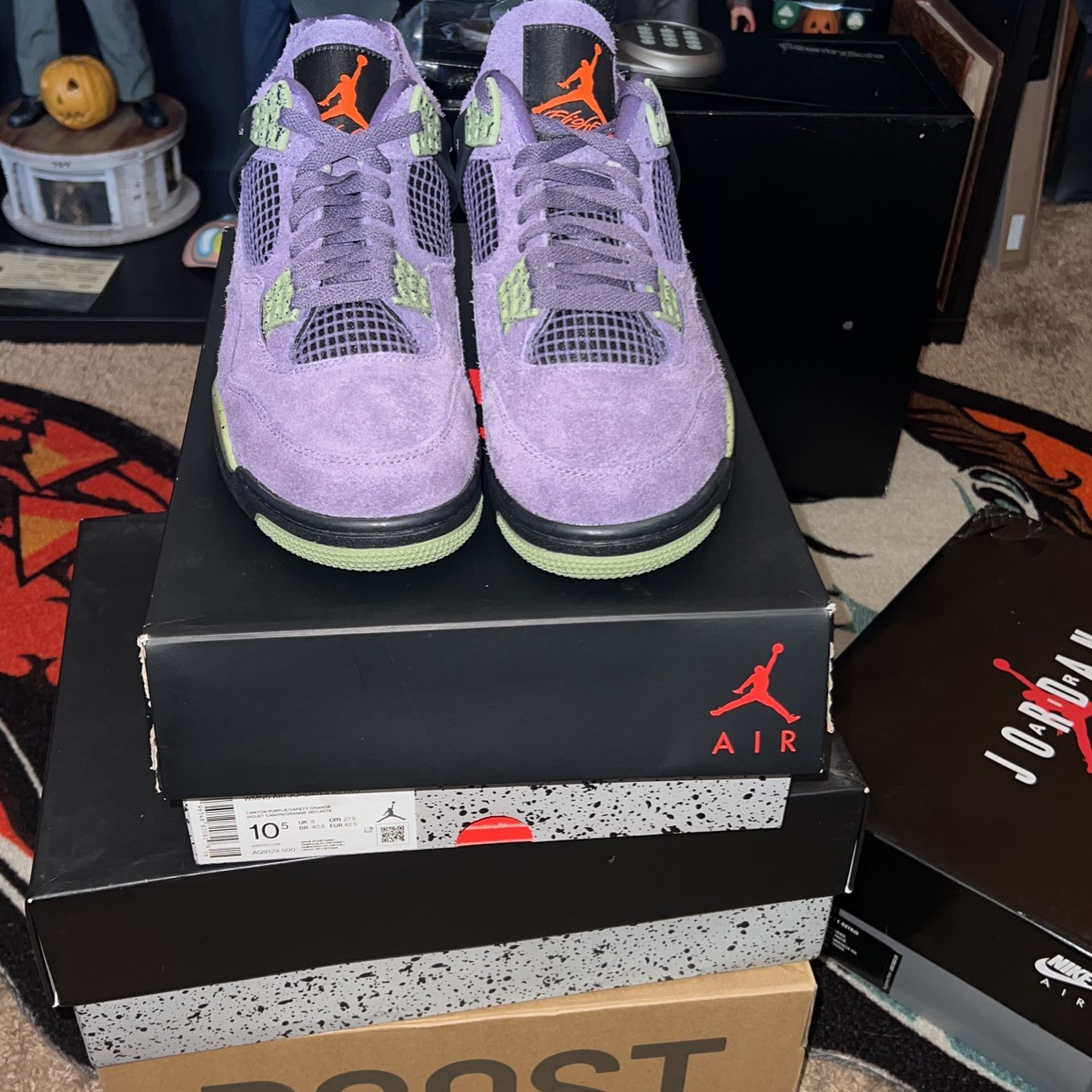 Jordan 4 Canyon Purple