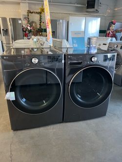 LG washer and electric dryer