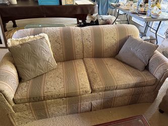 Two-Seat Upholstered Loveseat Sofa