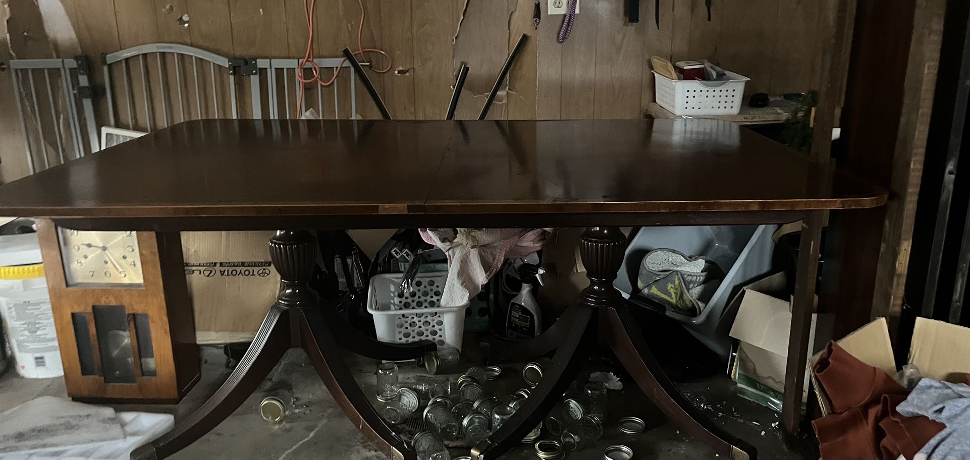 Antique Table And Chairs