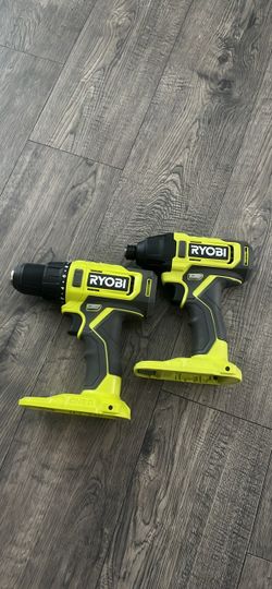 Ryobi drill and impact