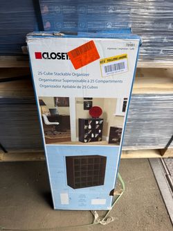 ClosetMaid 25 Cube Storage Organizer – Espresso