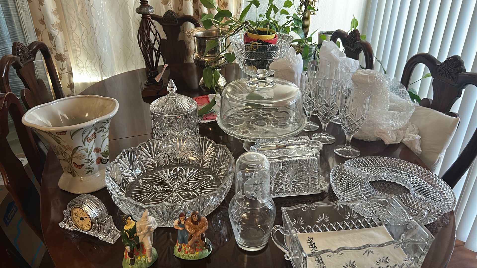 Crystal and Glass Pieces
