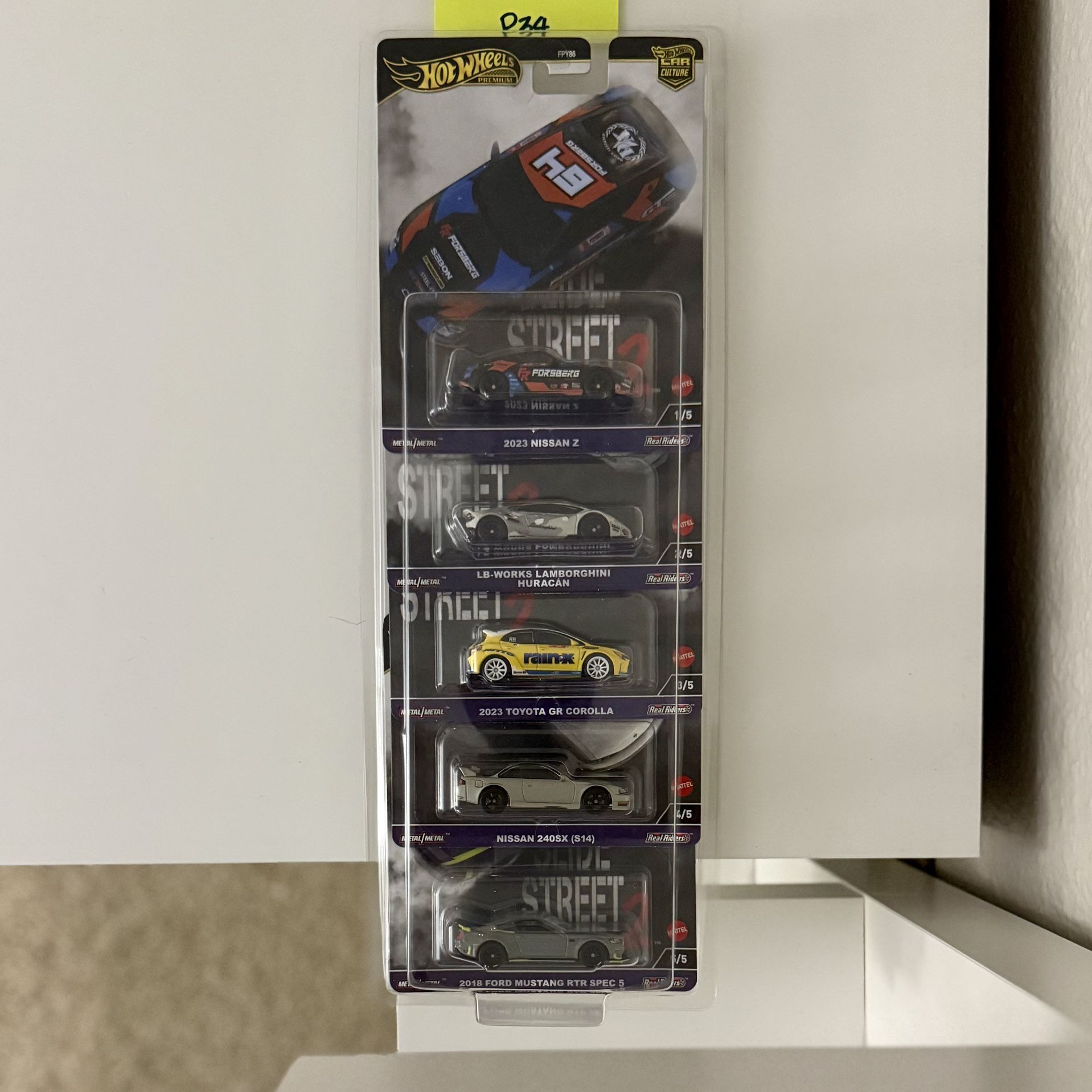 Hot wheels Slide Street 2 | Set Of 5 w/case