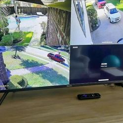 3 CAMARAS D SEGURIDAD CON LUZES-SURVEILLANCE SYSTEMS