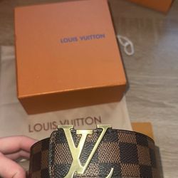 Louis Vuitton Belt Authentic Damier