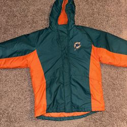90s Reebok Miami Dolphins Jacket