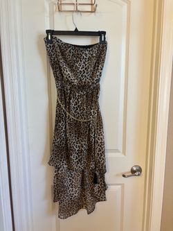 Cheetah dress $10